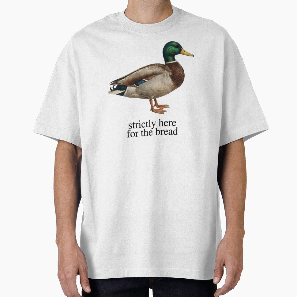 Strictly Here For The Bread Duck by Hoops and Movie Sticks