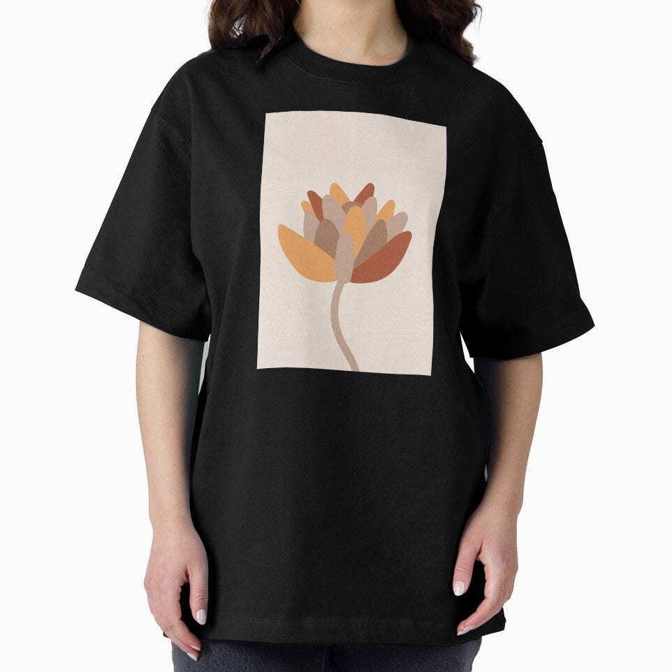 Neutral Abstract, Botanical, Flower, Scandi Art Print 1 by technicolorable_art