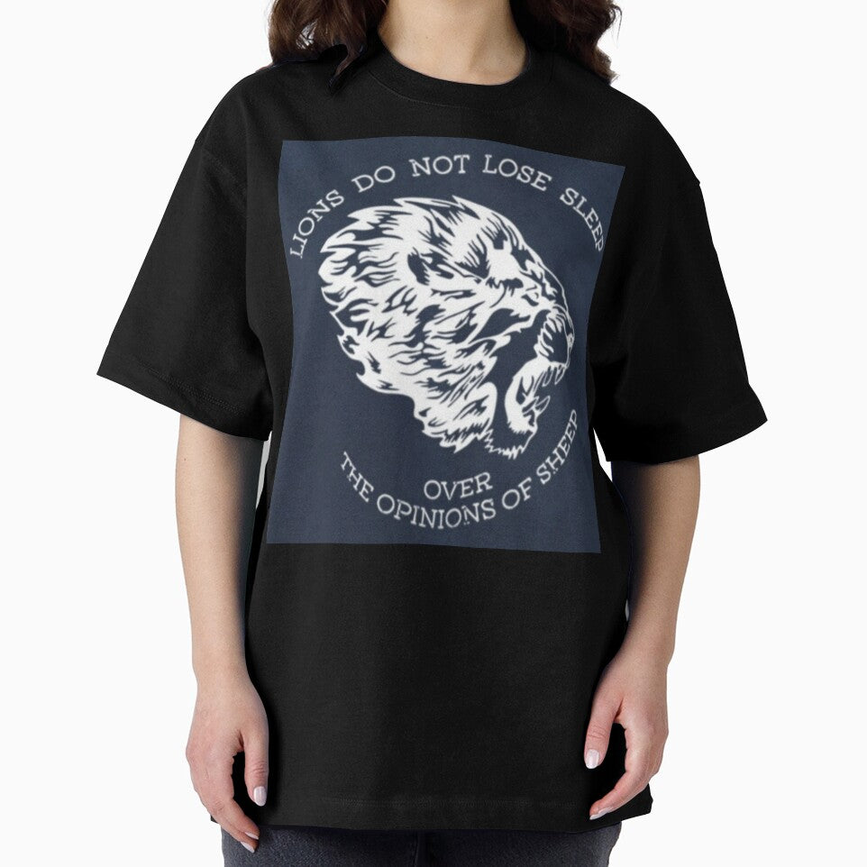 Lions Dont Lose Sleep Printed T-shirt by storeInsight