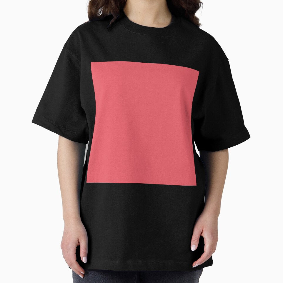 Plain Solid Color Red Pastel Red (M80 Y50) by mimihuang creations