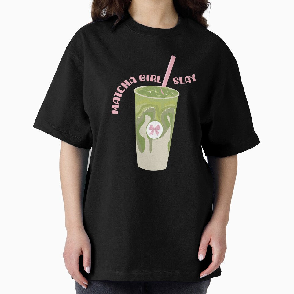 Matcha Girl Slay Sticker by burmacat