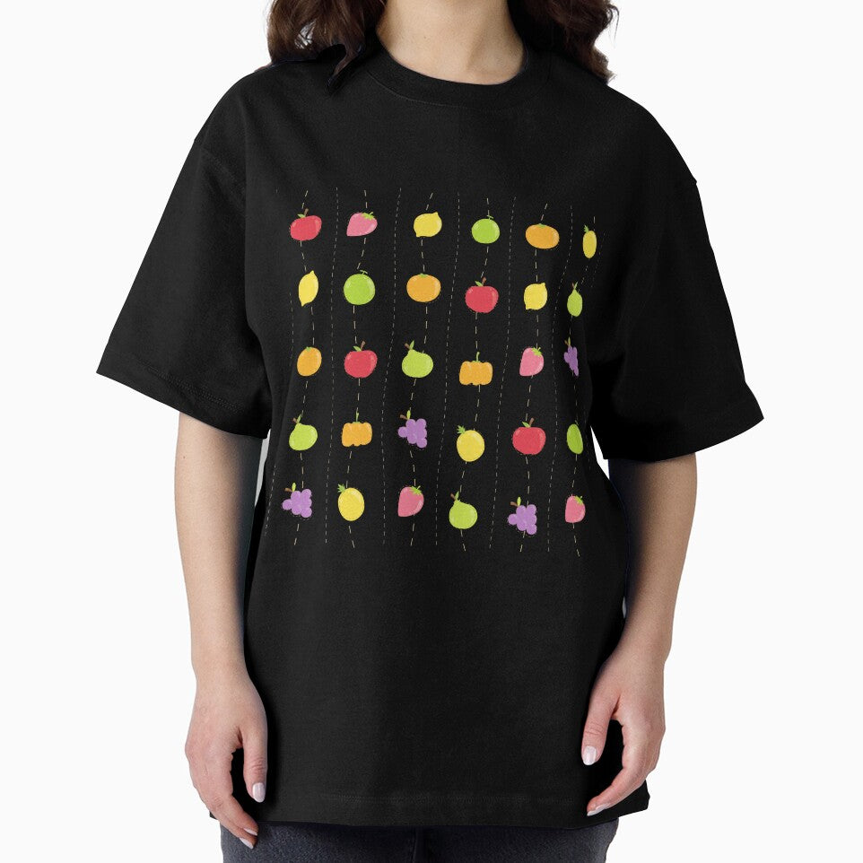 1980s Retro Grape Strawberry Lemon Summer Fruit by IamTrending