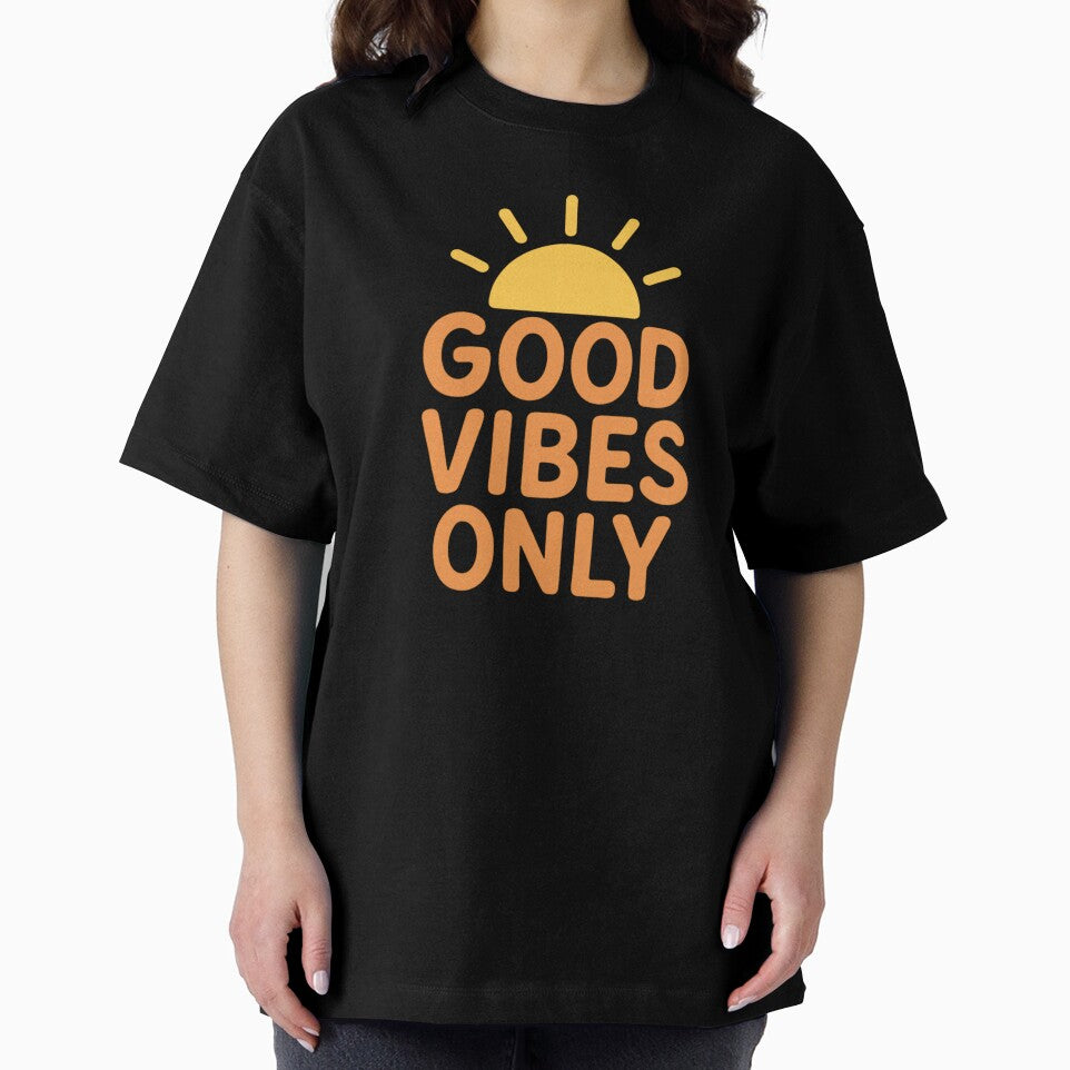 Good Vibes Only – Positive Vibes Aesthetic Typography for a Happy Life by Joyloom