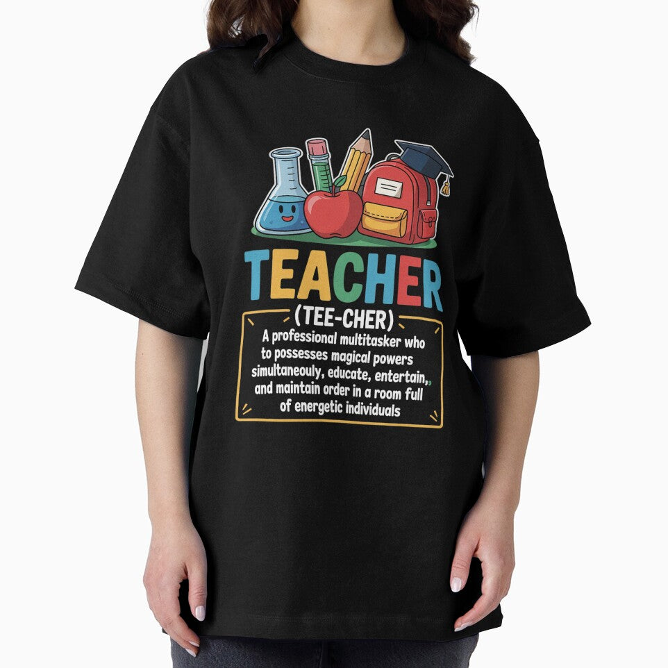Teacher Definition - Funny Teaching School Teacher by InspiredFoul