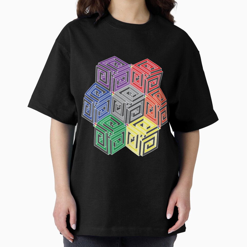 fibocube tesseract by atomisks-shop