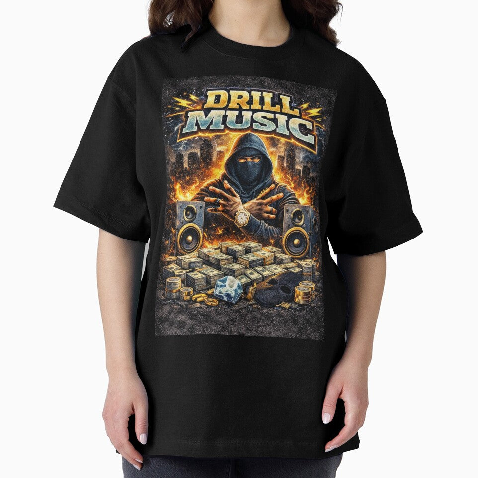 DRILL MUSIC by Blood-Red-Merch
