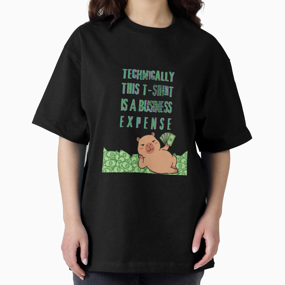 Funny Capybara Business Expense by ContigoART
