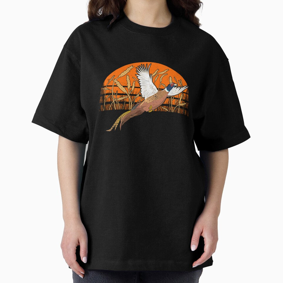 Ringneck Pheasant Hunting Upland Bird Hunter Grain Field by taaddison50