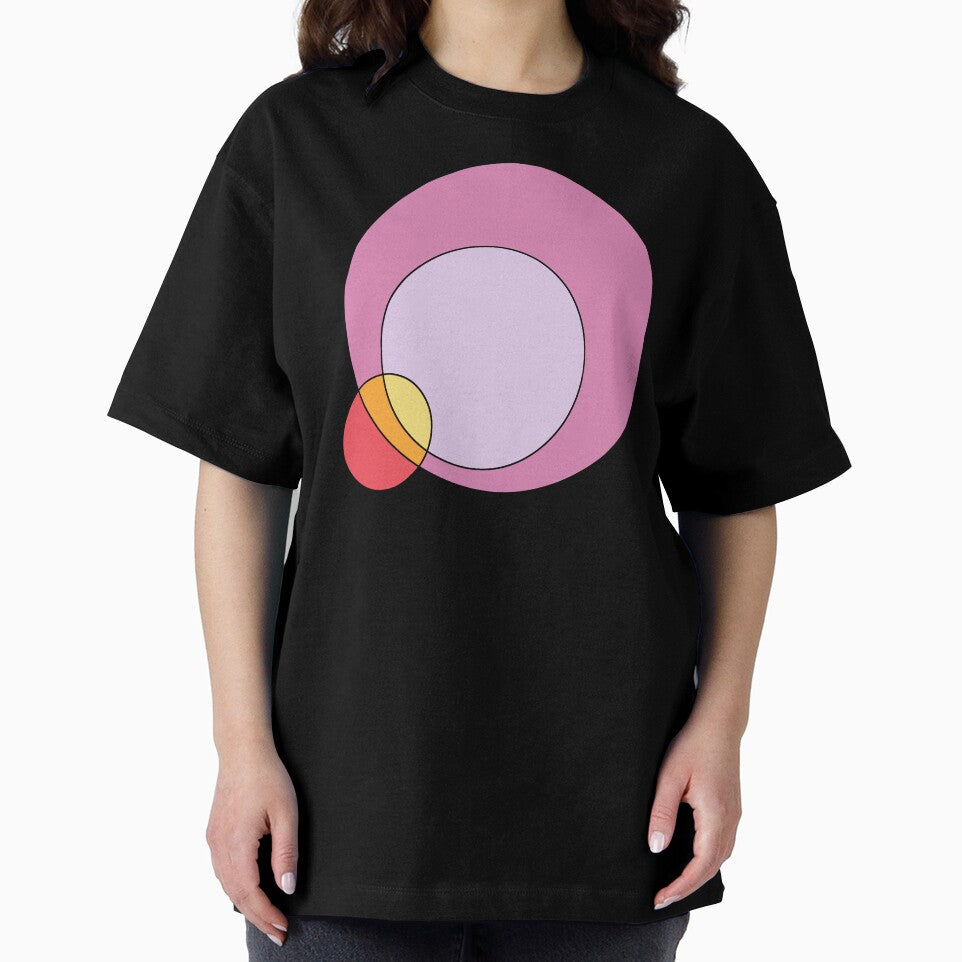 Overlapping Circles, Pink Fire by Chubuter