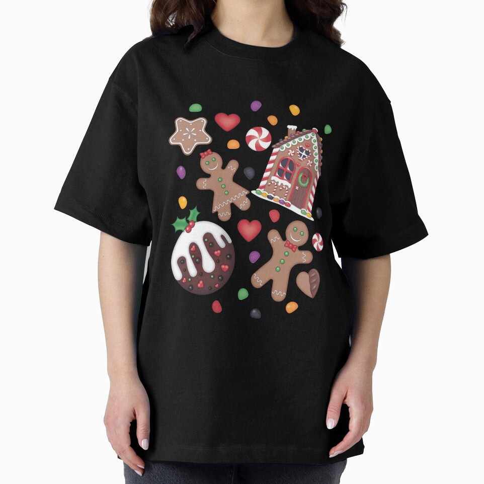 Gingerbread Christmas Candy Pattern Delight by LCWaterworth