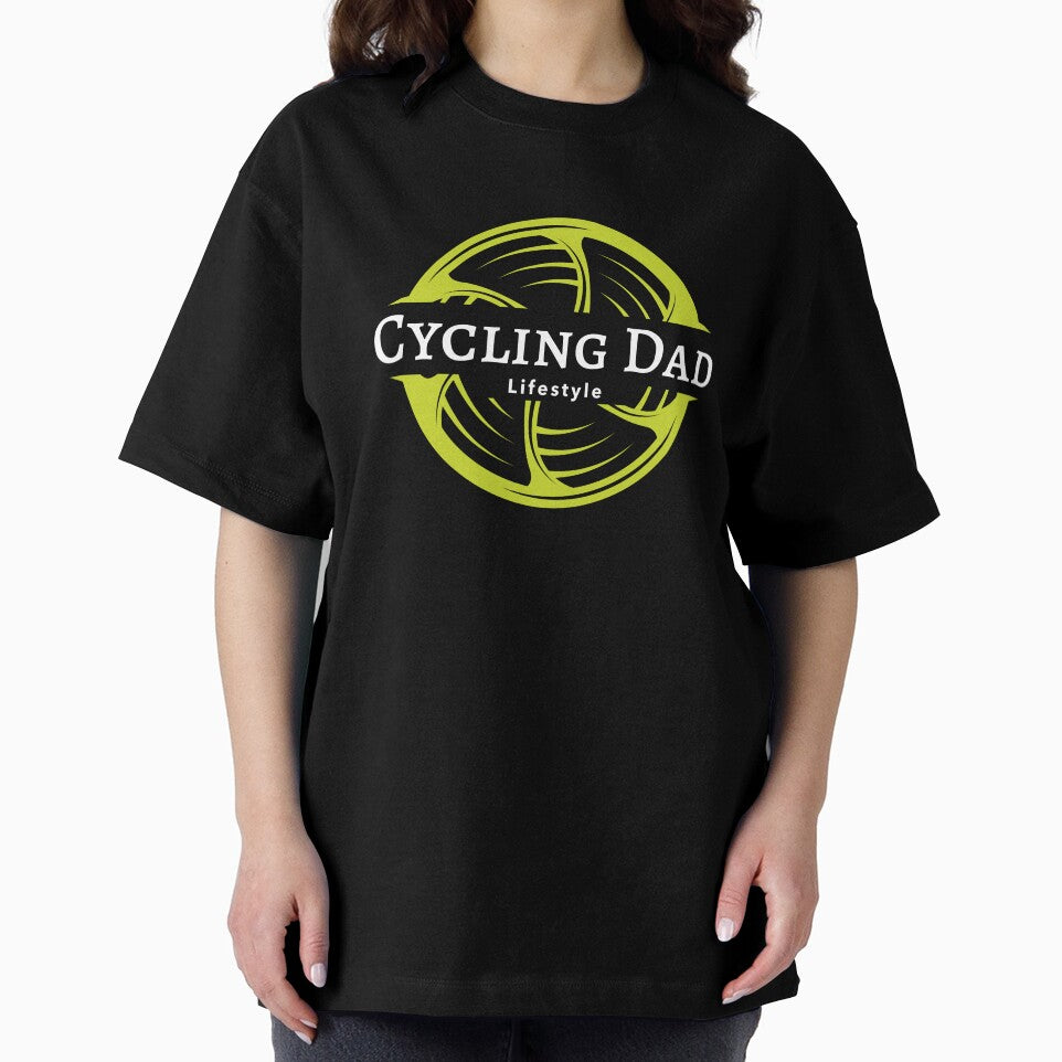 Cycling Dad Lifestyle - Dad Cycling by GreyTee