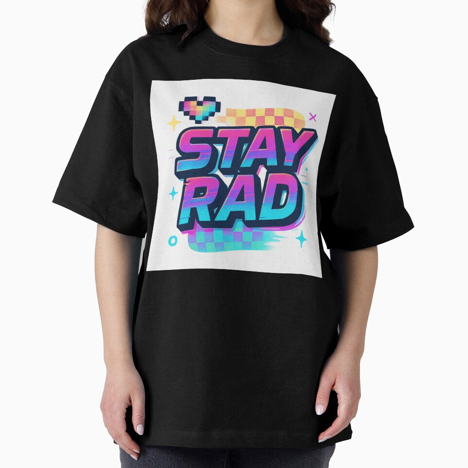Stay Rad Y2K Retro Typography by NFS2020