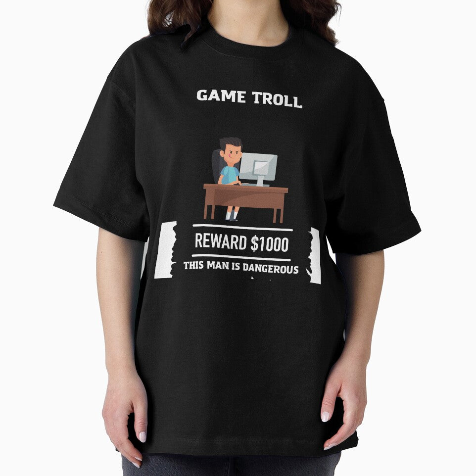 Video game troll - BW by Nemesiscrowd