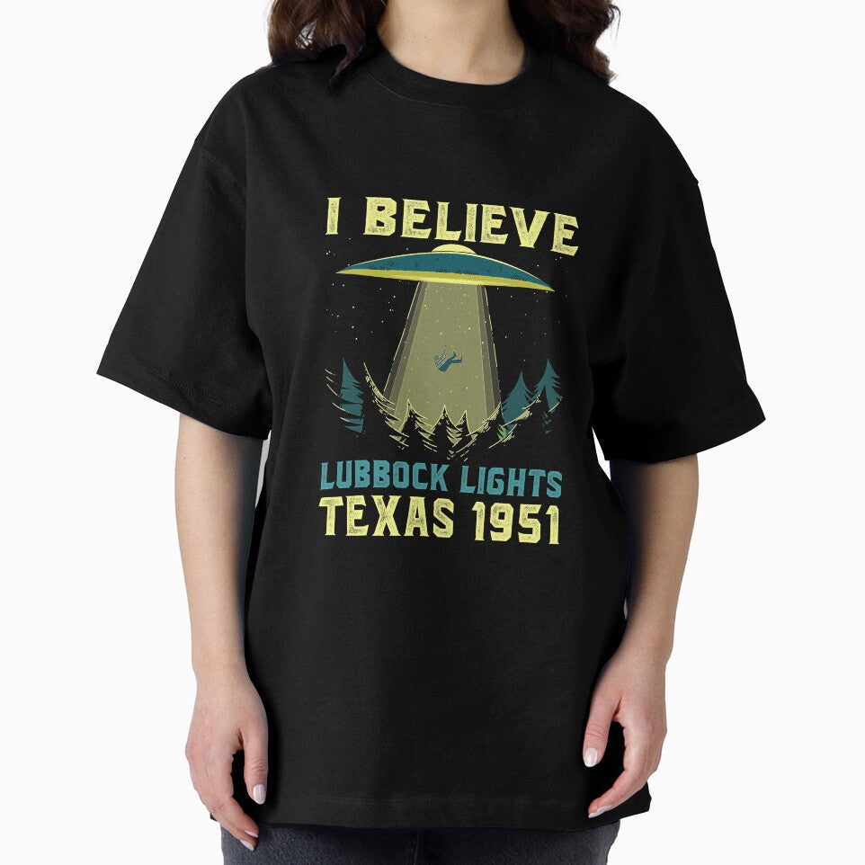 I Believe Lubbock Lights Texas 1951 by BundlerVq