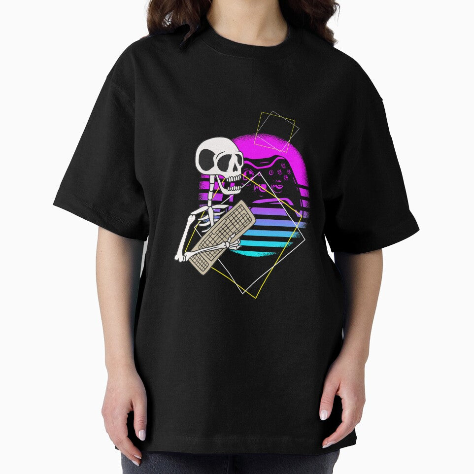 Gaming Skeleton Gamer Slave by titanosdesign