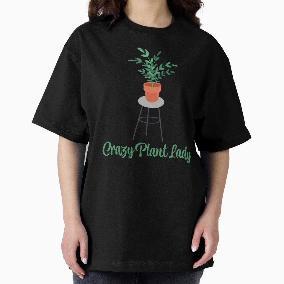 Crazy Plant Lady | House Plants | Plants | Plant Lady | Plant Lover | Gardener | Gardening | Plant on a Stool by ShoniwDesigns