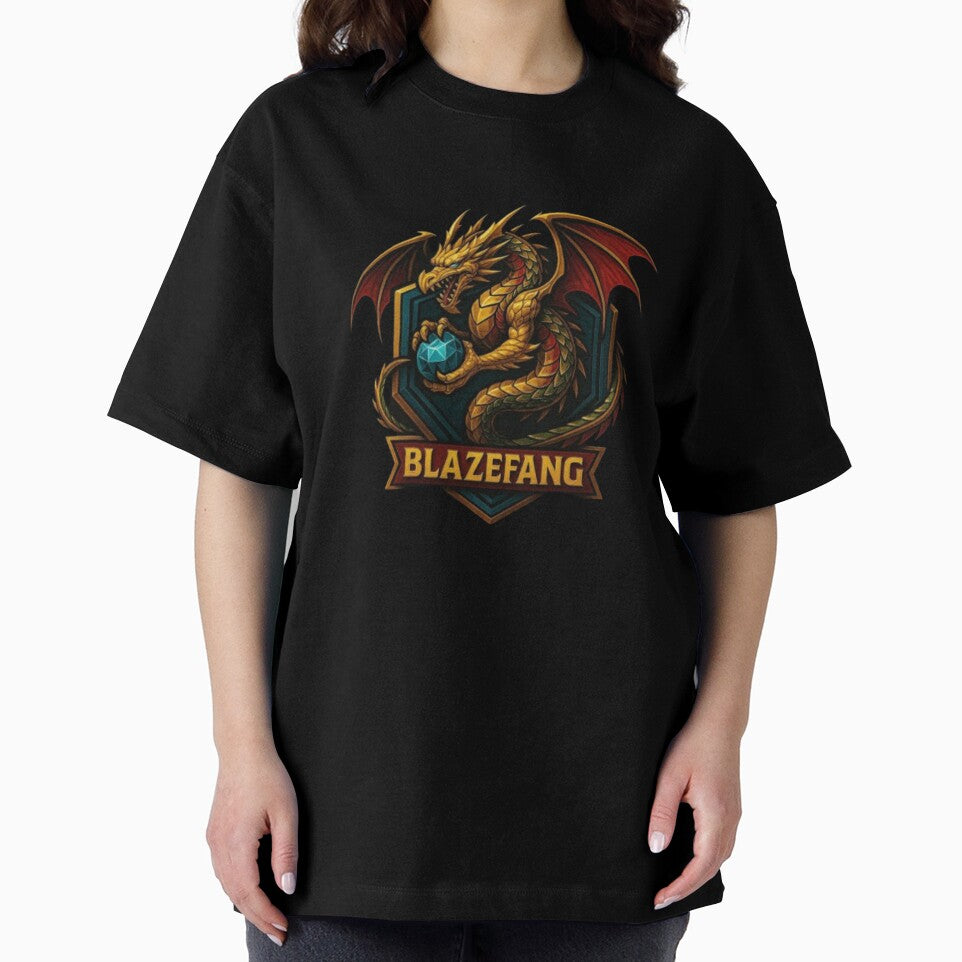 Blazefang – Western Dragon Mythology Design | European Fire‑Breathing Dragon, Medieval Folklore, Treasure Guardian & Legendary Beast by Typologystudios