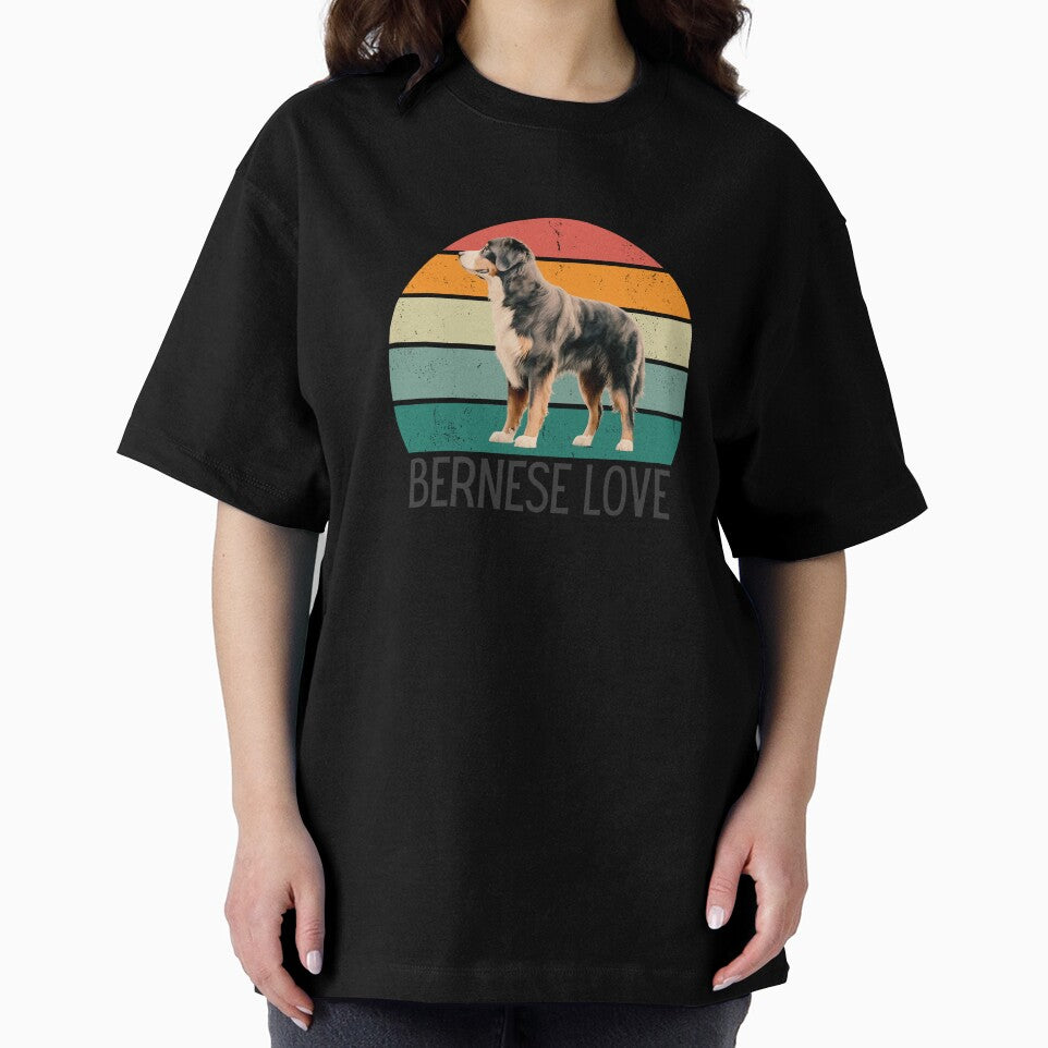 Bernese Mountain Dog - Forever Love design for bernedoodle and pet lovers by TheVirtualSpace