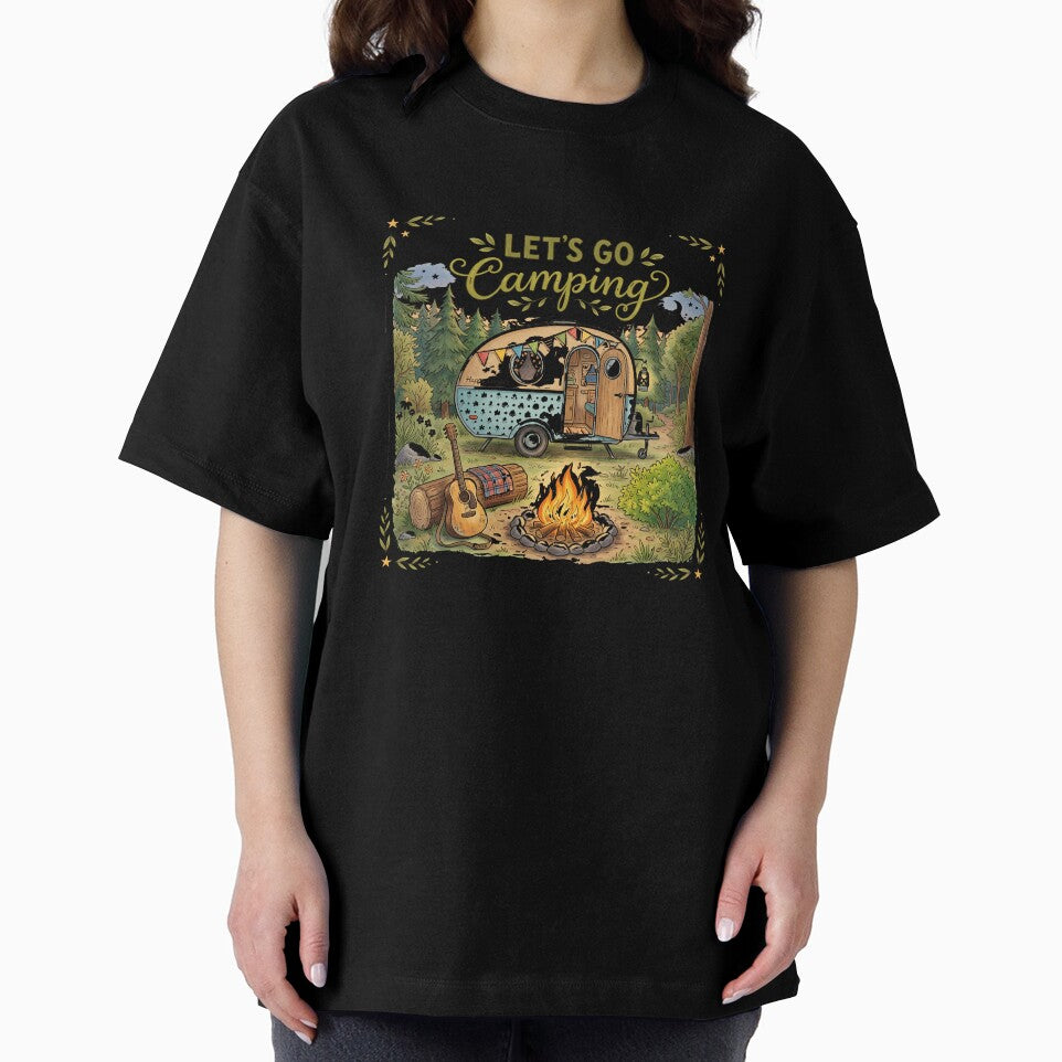 Let's Go Camping Classic T-Shirt by ljat14