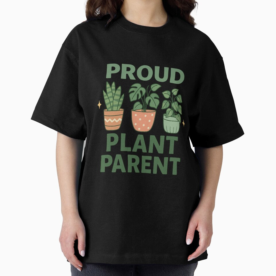 Proud Plant Parent Shirt – Cute Houseplant Lover Tee with Monstera, Pothos, Snake Plant by Fantsy-world