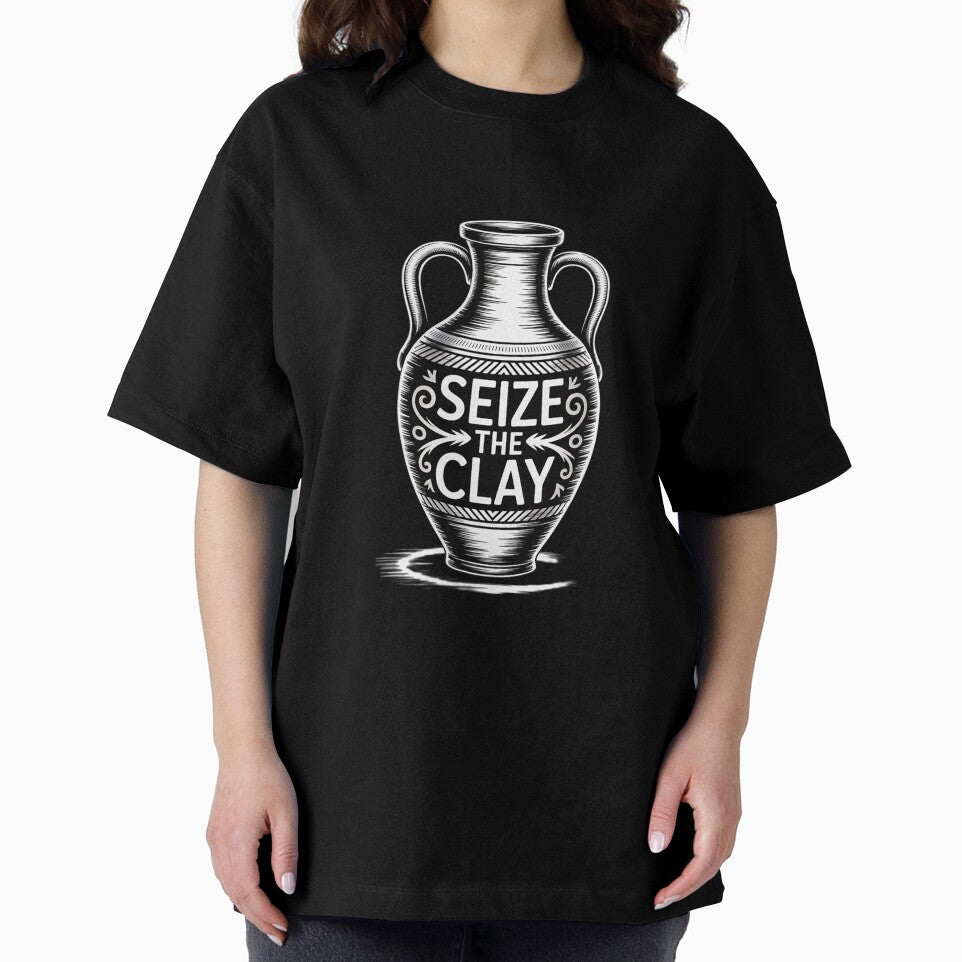 Ceramics Artist Funny Pottery Seize the Clay by KotexTemu