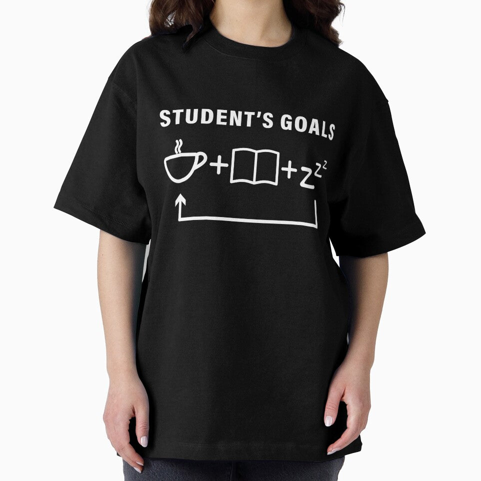 Student's life goals: coffee + study + sleep and repeat by Magda Hanak