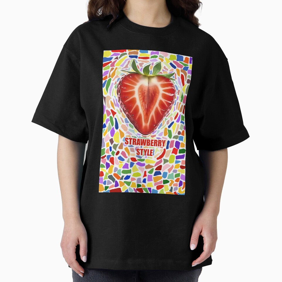 Strawberry Style Retro Pop Art by Cyrilla-Art