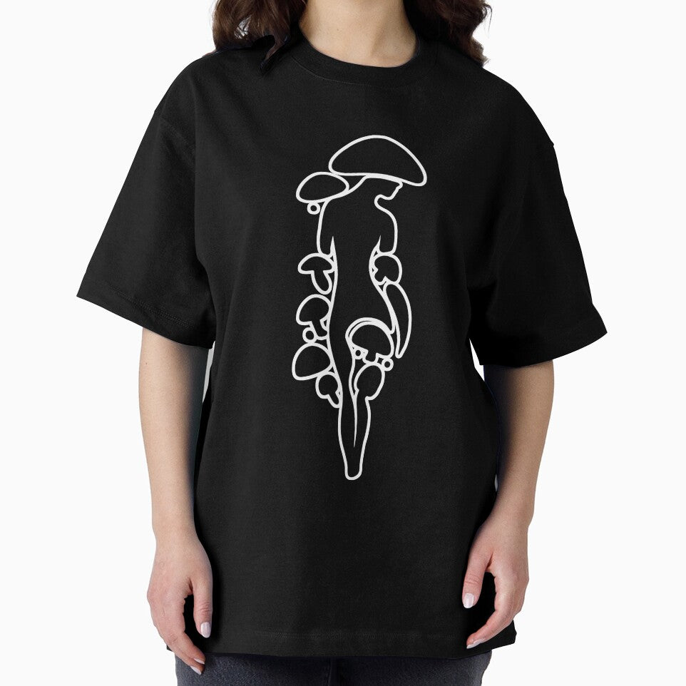 Mushroom Woman Design for Nature Lovers by AnyEve