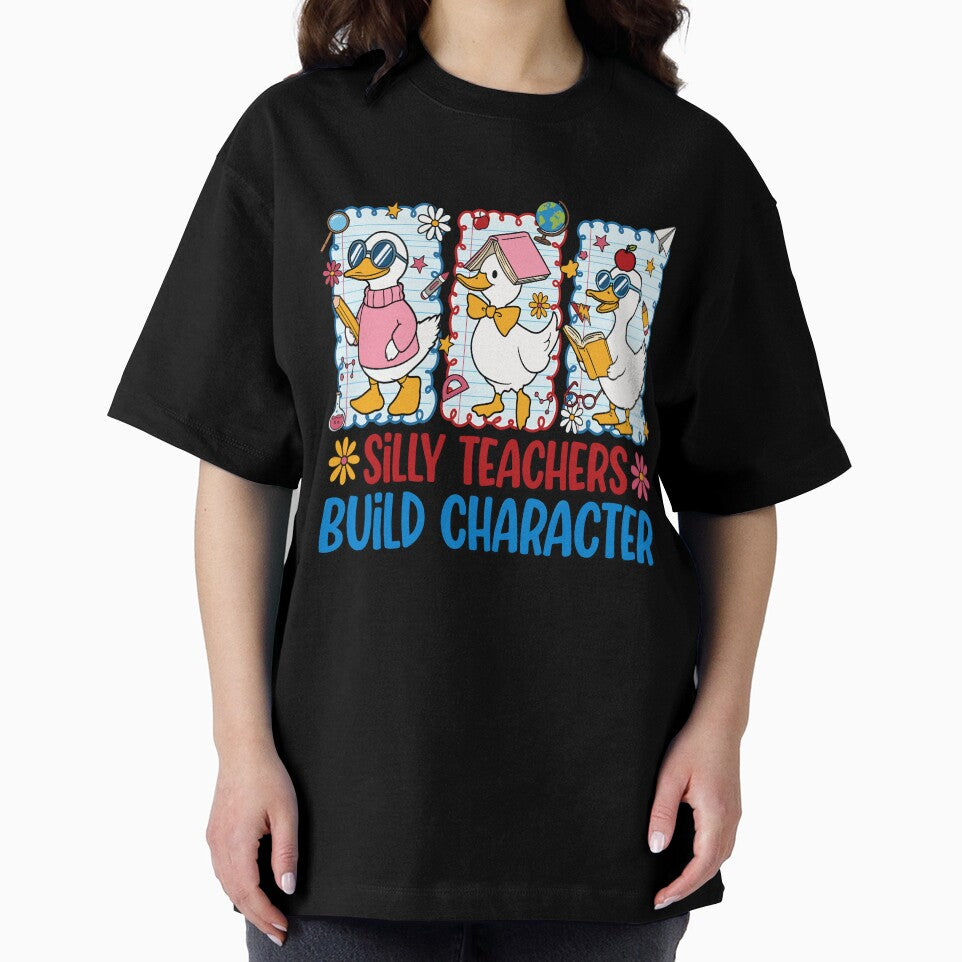 Cute Silly Teacher Goose Back to School by KroghDs