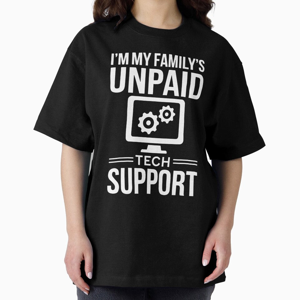 I'm My Family's Unpaid Tech Support Shirt Computer Engineer by herbwaters