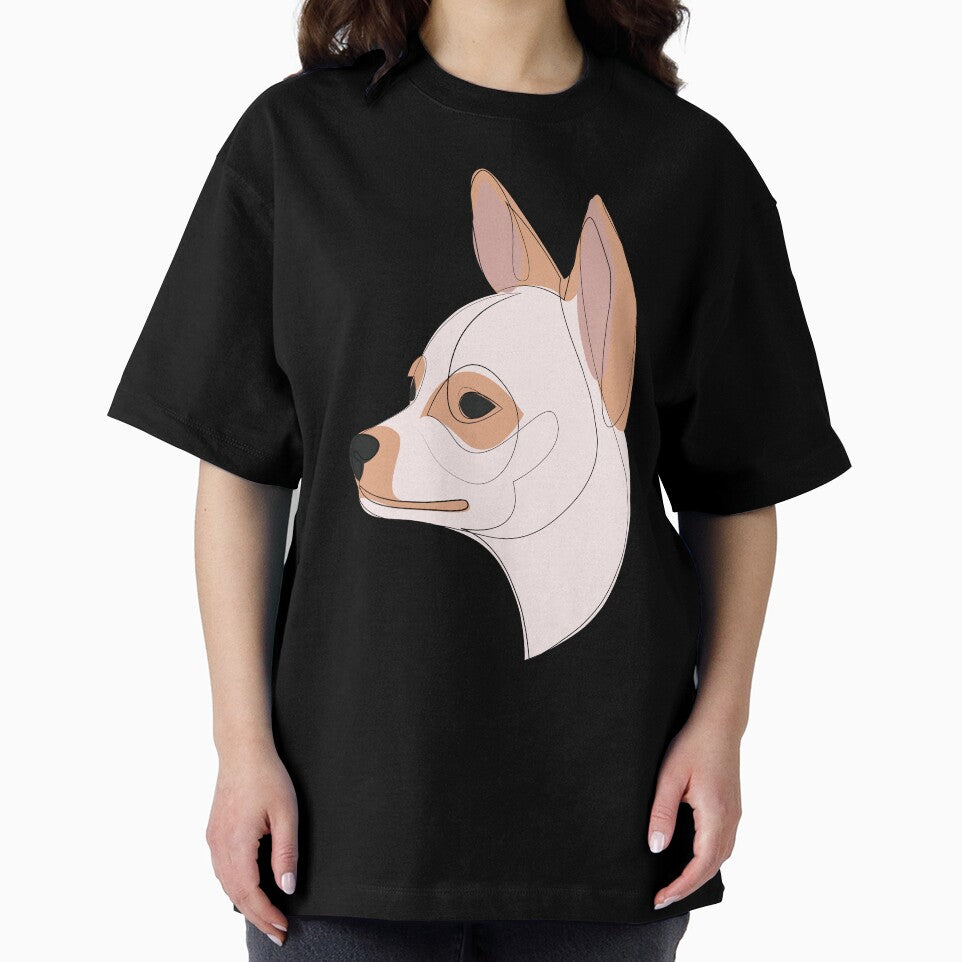 Chihuahua - continuous line drawing by addillum