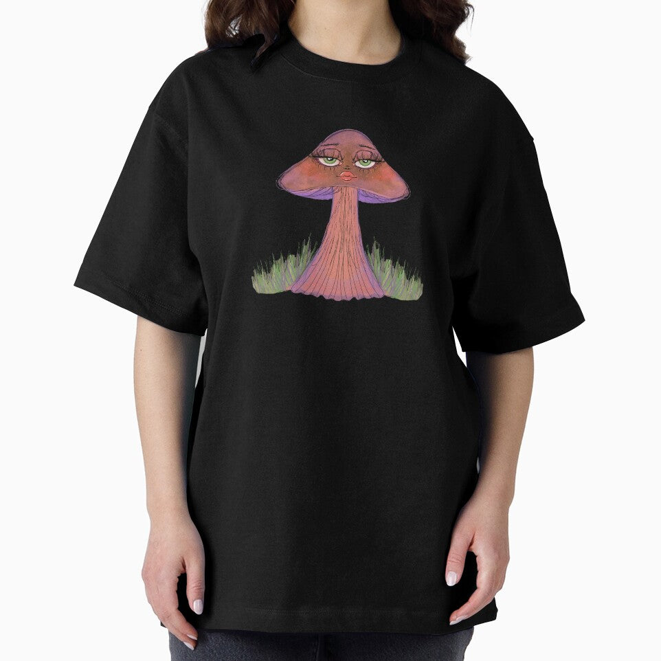 Psychedelic Mushroom Face by Wicked Creationz