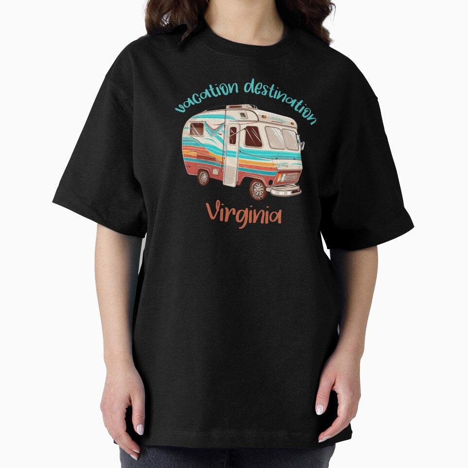 Vacation Destination Virginia T-Shirt by MarqisStudio