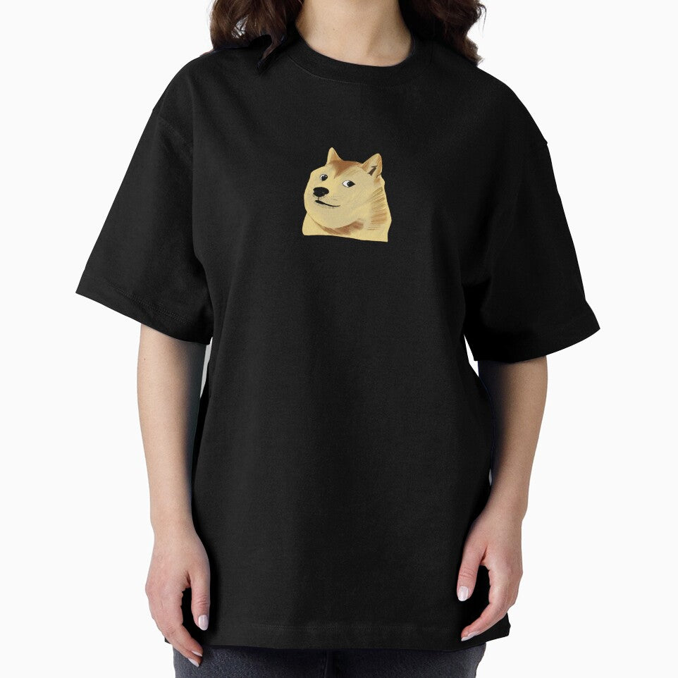 Shiba Inu Meme Dog Drawing by OkiDokiDesign