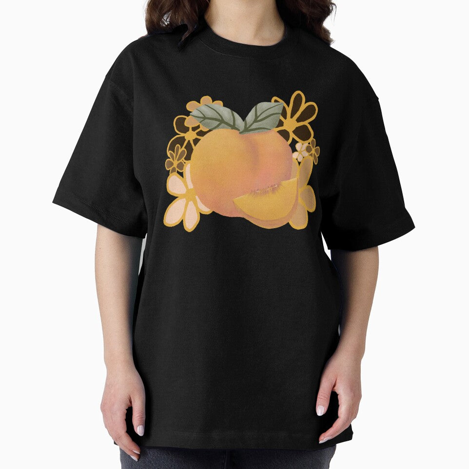 Peach Pattern – Fuzzy Evening – Orchard Evenings by Melodie Messina