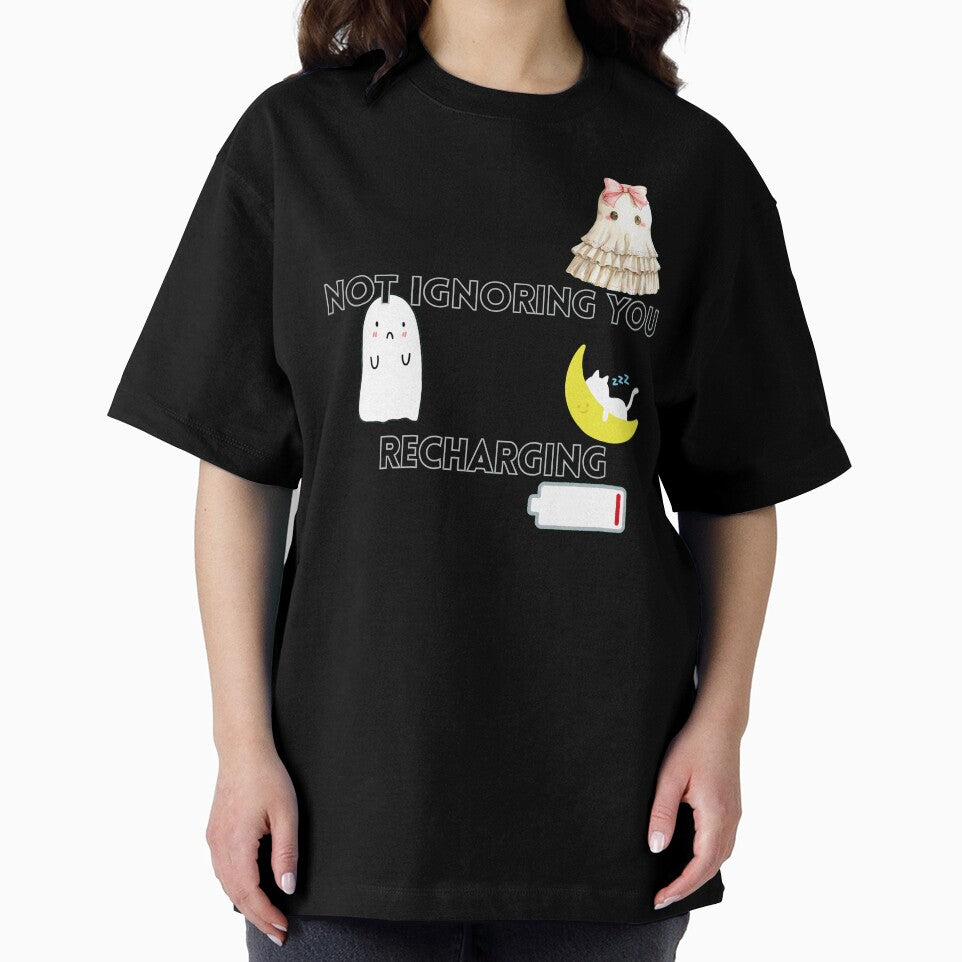 Introvert Humor – Not Ignoring You, Recharging by Versik-