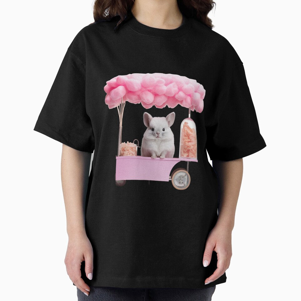 Chinchilla Cotton Candy Vendor by yourfavdraw