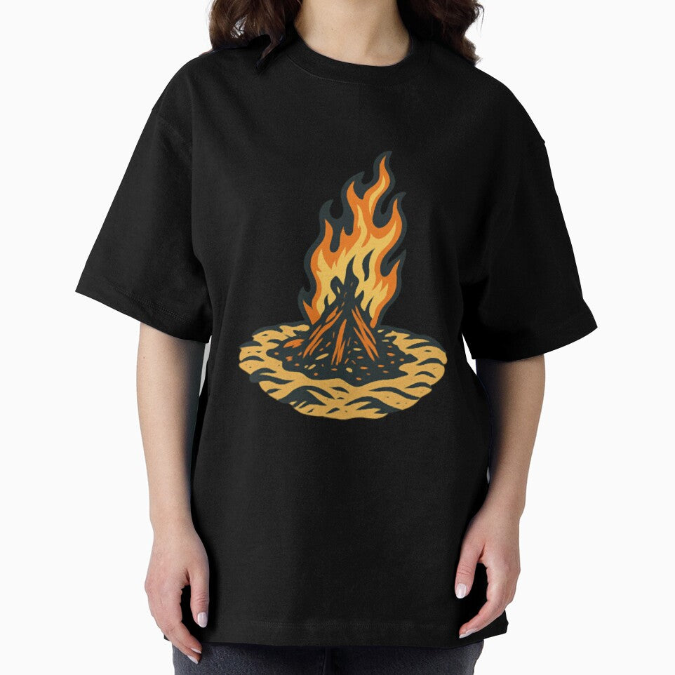 Campfire Vibes Oversized by Salzedoashop
