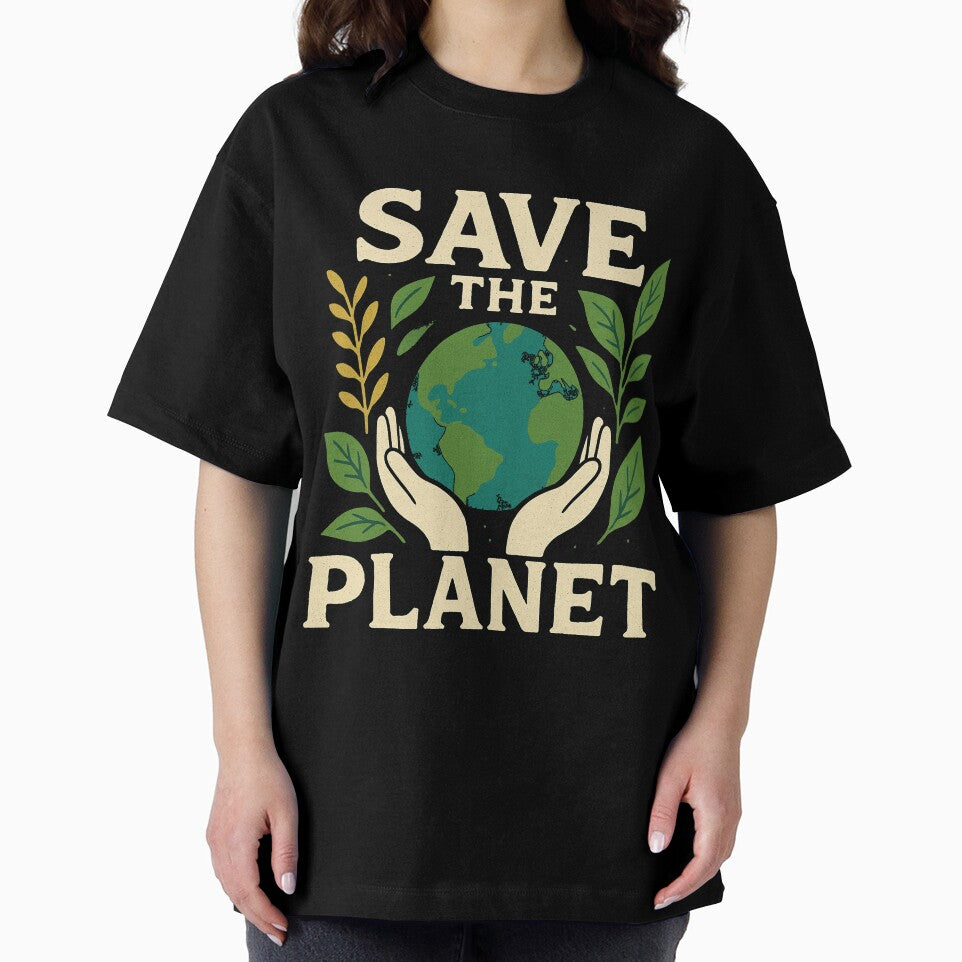 Save The Planet, Eco-Friendly Earth Art | Sustainable Nature by Oblivyum