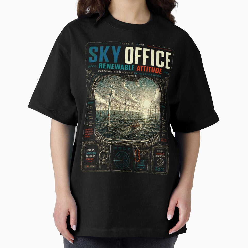 Offshore Sky Office Renewable Attitude Windtech Poster by RoyalOrderGallery