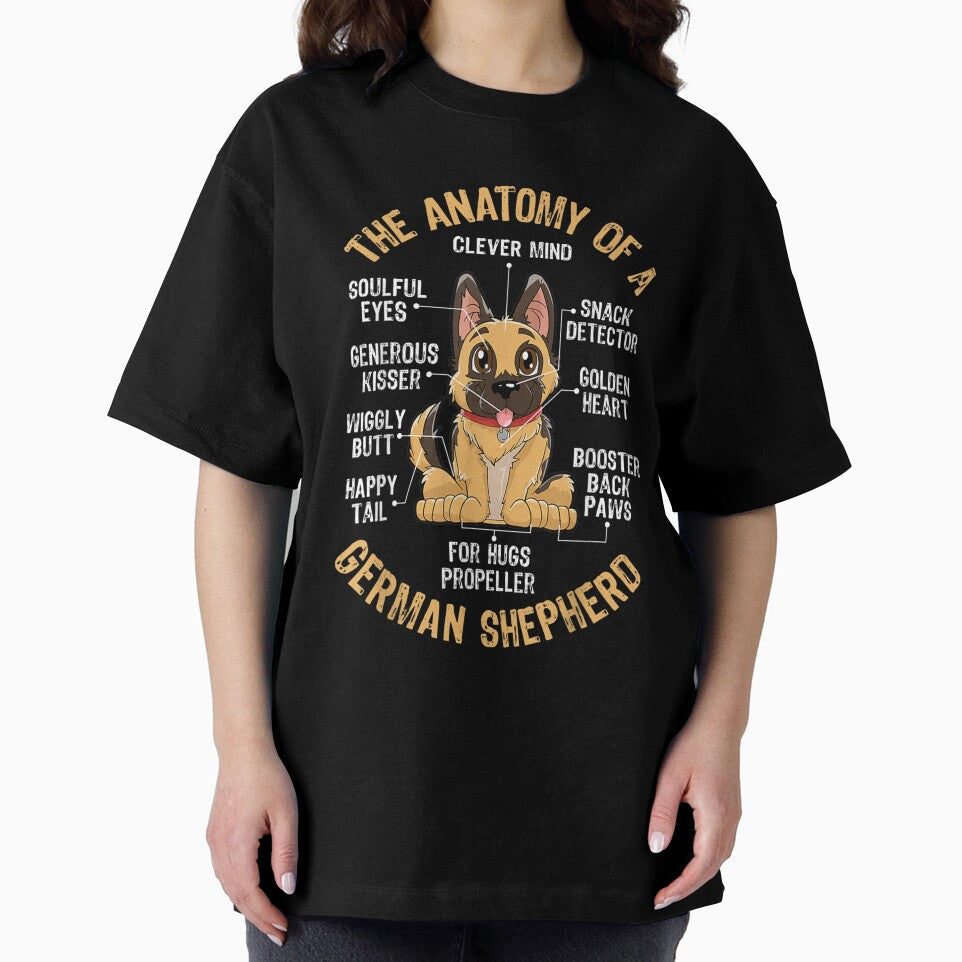 Anatomy of a German Shepherd Funny Dog Lover by Noline9