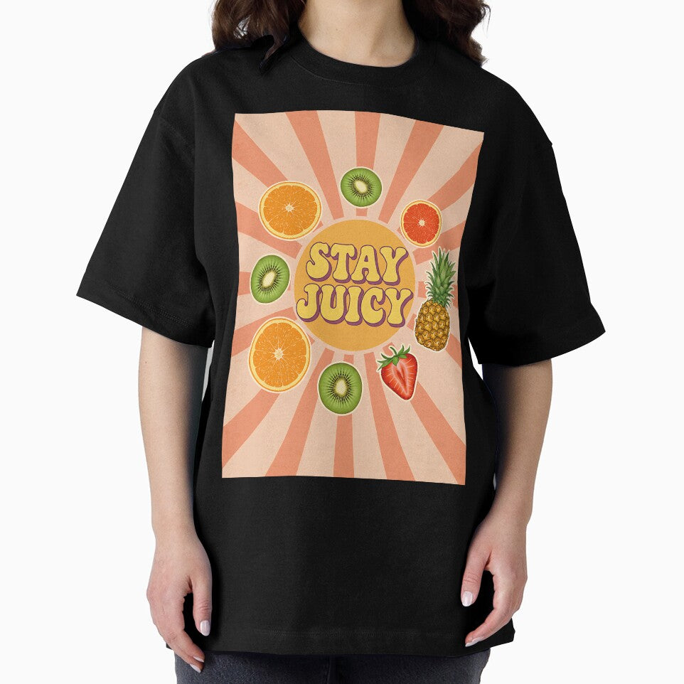 Psychedelic Vintage Fruit Collage by Itsheartshop