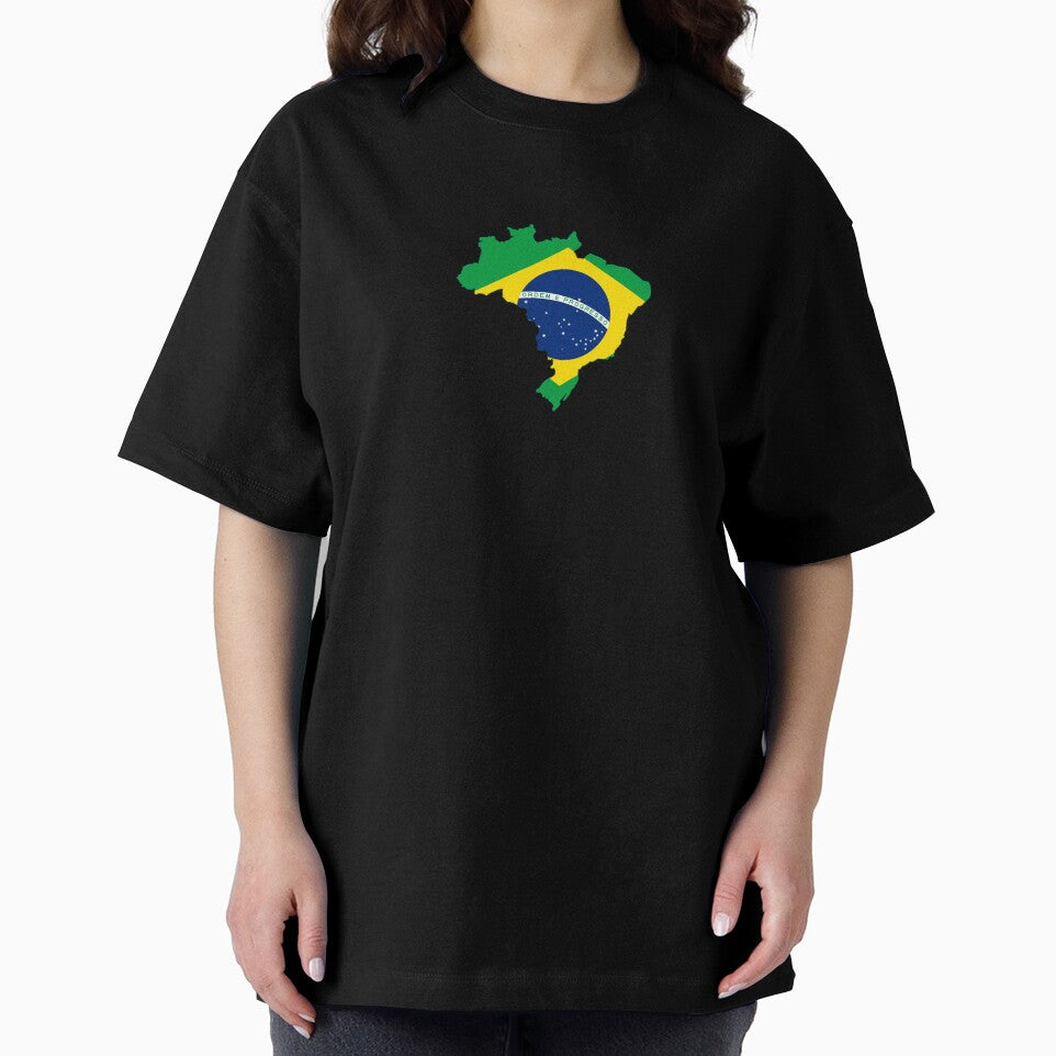 Brazil Flag colored country by StickerDirect