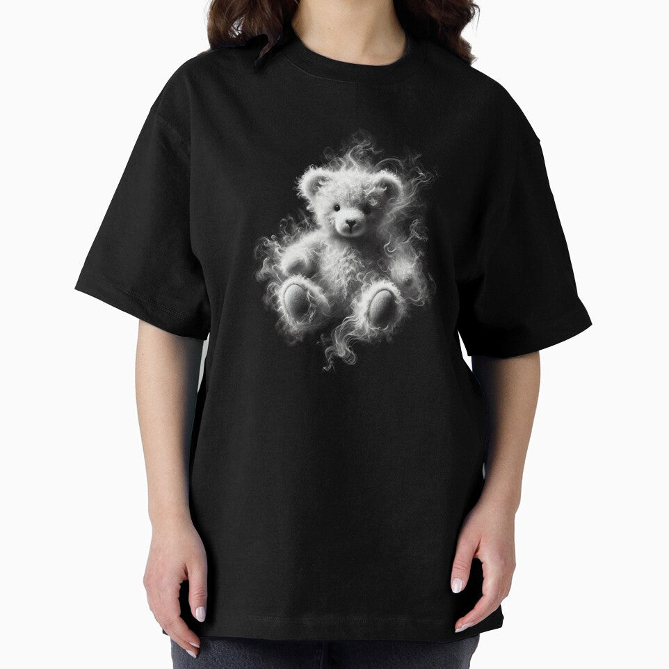 Ethereal Monochrome Teddy Bear by Blink Art Studio