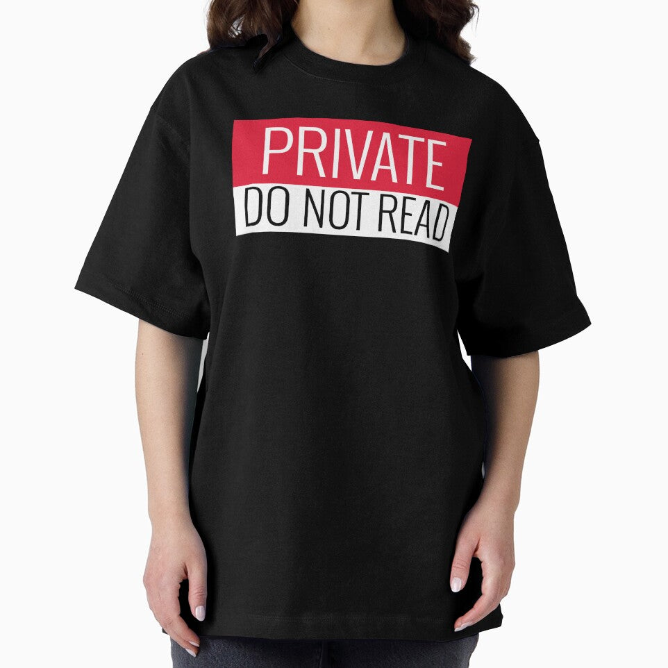 PRIVATE | DO NOT READ | NOVELTY SIGN HUMOR SERIES — INSTRUCTIONS EDITION by WitLounge