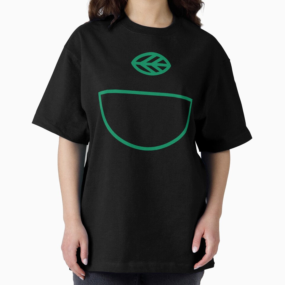Minimalist Matcha Green Tea Cup Outline by LekkieStudioArt