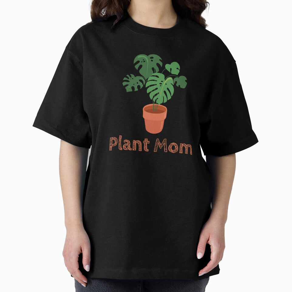 Plant Mom | Orange | Monstera | House Plants | Plants | Plant Lady | Plant Lover | Gardener | Gardening | Plant on a Stool by ShoniwDesigns