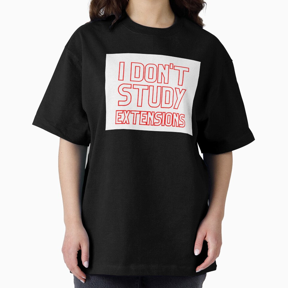 I Don’t Study Extensions by HarvardKody