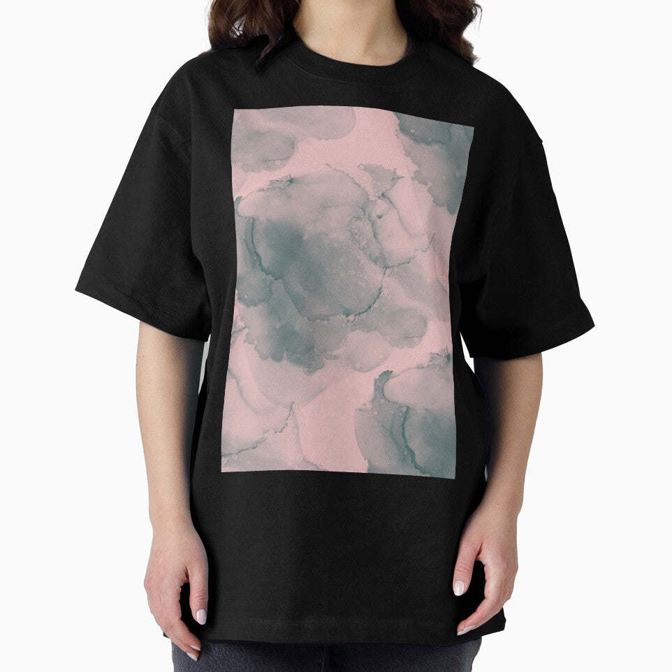 Retro Cloudy Smoky Pattern- Abstract Fluid Wavy Art by Atokeh