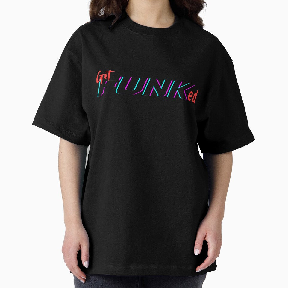 Get FUNKed Face A Cyberpunk Vaporwave Art 90s Nostalgia Gift Shirt by SeNsArtGallery